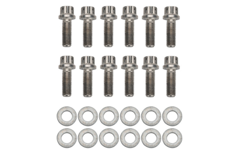 Wilwood Bolt Kit - Hat/Rotor 1/4-28x.75 12 Pt Stainless - #230-8217