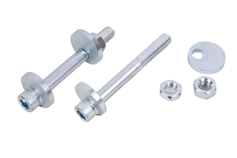 BMR 2010-2015 5th Gen Camaro Rear Camber Bolts (1 Degree Offset) - Black