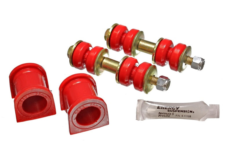 Energy Suspension for 04-07 Scion xB Red 25mm Front Sway Bar Bushing Set 8.5130R