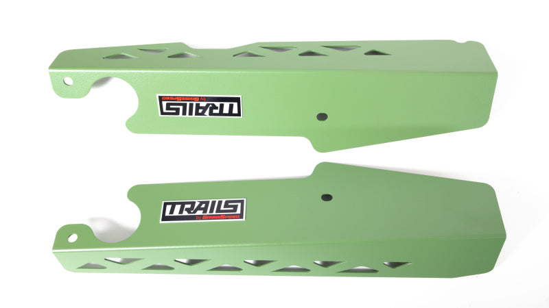 GrimmSpeed TBG114029.3 for 2018+ Subaru Crosstrek TRAILS Fender Shrouds - Green