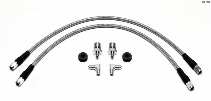 Wilwood Flexline Kit 2010 Camaro Front - #220-11382