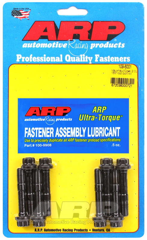 ARP 109-6001 for Opel/Vauxhall 2.0L M9 16-valve Rod Bolt Kit