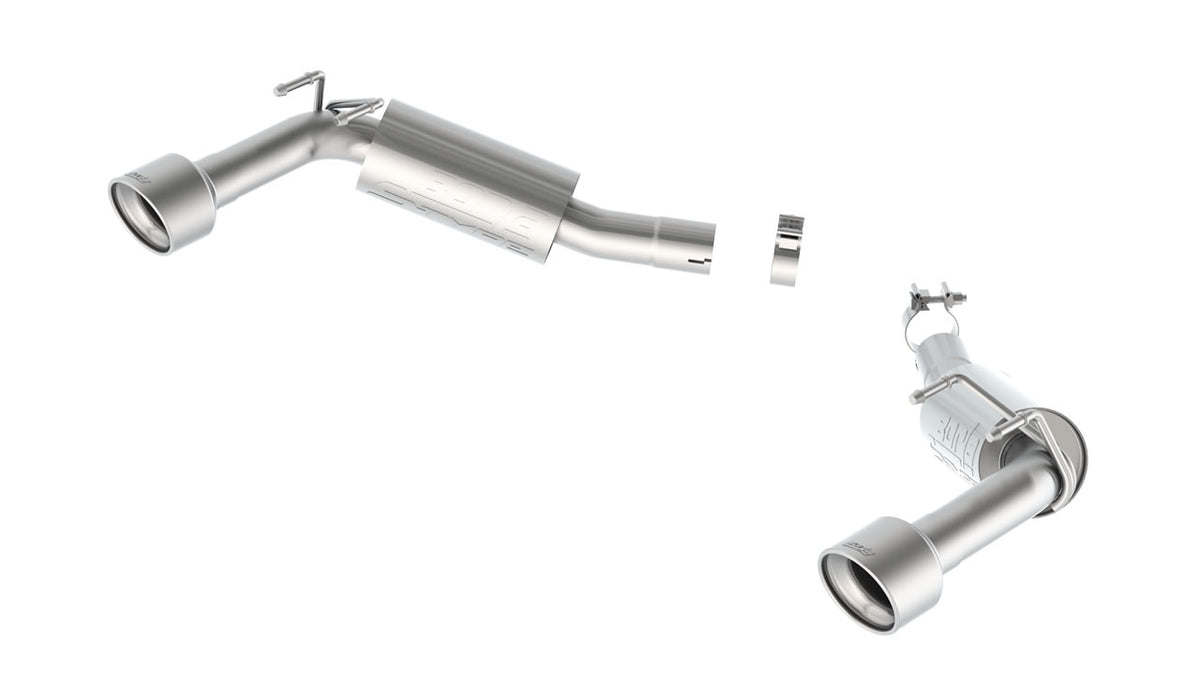Borla 11849 Axle-Back Exhaust System S-Type for 2014-2015 Chevrolet Camaro SS (6.2L V8)
