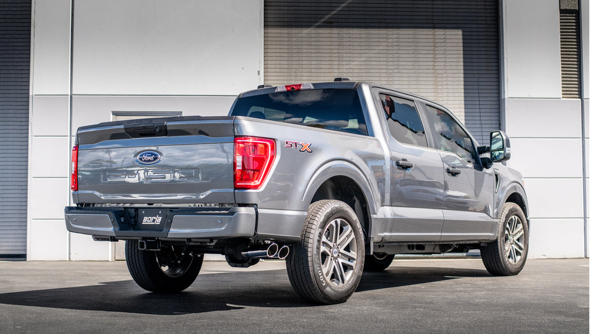 Borla 140873 Cat-Back Exhaust System Touring for 2021-2026 Ford F-150 (5.0L)