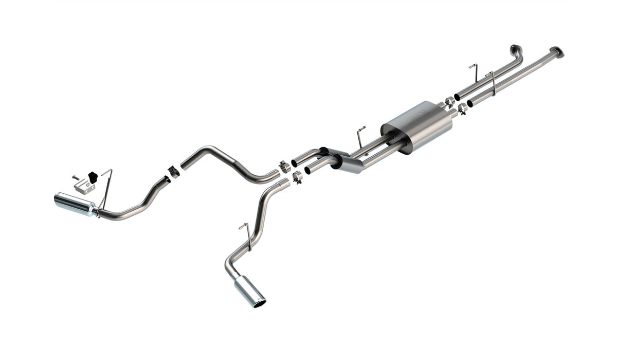 Borla 141021 Cat-Back Exhaust System S-Type for 2007-2008 Toyota Tundra (5.7L)