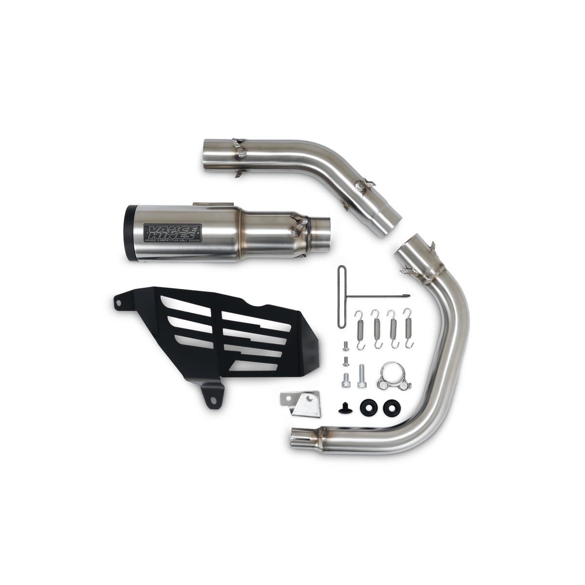 Vance & Hines 14243 Hi-Output Slip-On Brushed for 2019-2024 Honda Monkey