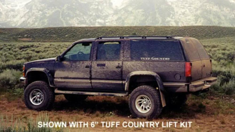 Tuff Country 14812KN 4in Lift Kit with Rear Leaf Springs SX8000 for 1988-1998 Chevrolet K1500 4WD