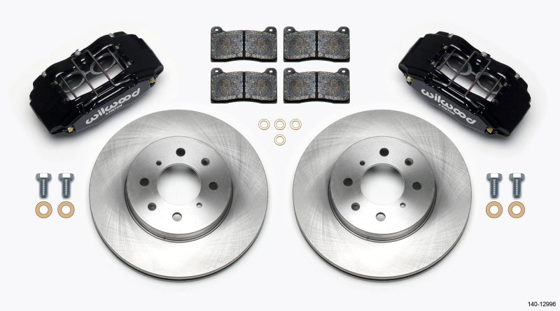 Wilwood DPHA Front Caliper & Rotor Kit Honda / Acura w/ 262mm OE Rotor - #140-12996