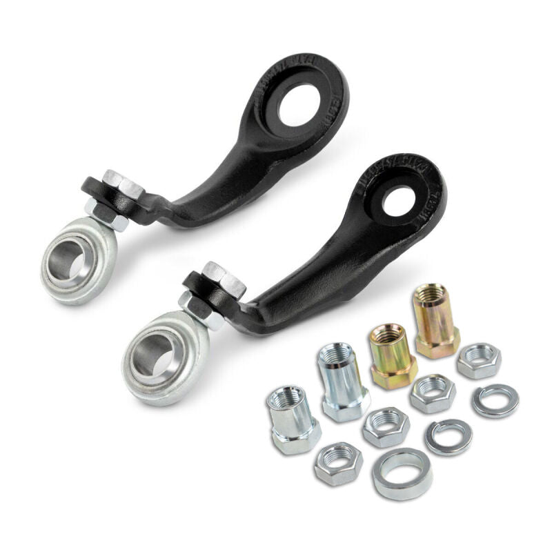 Cognito Motorsports 110-90772 Forged Pitman Idler Arm Support Kit for 2011-2025 Chevrolet Silverado / GMC Sierra 2500 HD / 3500 HD
