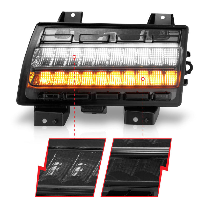 ANZO 2018-2026 Jeep Wrangler Side Markers