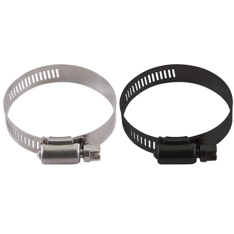 Mishimoto High-Torque Worm Gear Clamp1.57in.-2.52in. (40mm-64mm) - Pack of 10 (Black) - #MMCLAMP-WG-64HTBK