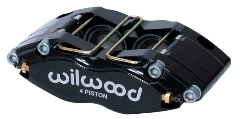 Wilwood Caliper- DPR-DS - Black 1.25in Piston .38/.500in Rotor - Dust Seal - #120-14698-BK