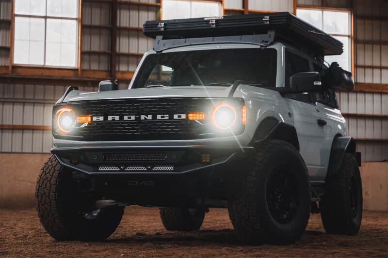 DV8 Offroad 21-22 Ford Bronco Competition Series Front Bumper - #FBBR-04