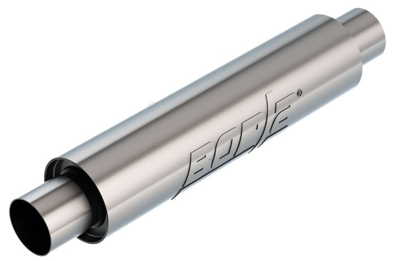 Borla 401382 XR-1 Low Profile Multicore 2.5IN Outlet/Inlet / 4IN x 16IN / 21IN OAL Round Muffler - #401382