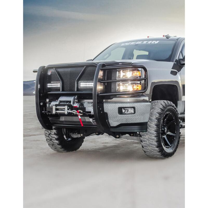 Westin 57-0035 HDX Flush Mount B-FORCE LED Light Kit (Set of 2) with wiring harness Black