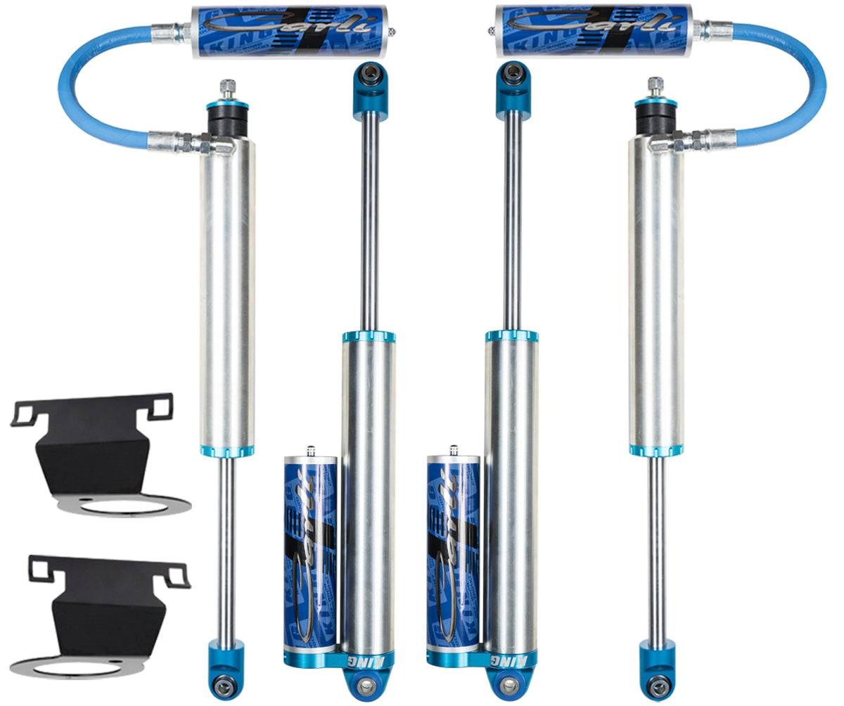 Carli Suspension AS-DPT25SPKG-13-D-ALAS Air Ride King 2.5 in Remote Reservoir Shocks 3.25 in Lift for 2013-2025 Ram 3500 Diesel 4x4