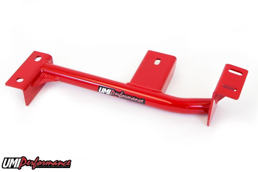 UMI Performance 2211-R TH350 Transmission Crossmember Red for 1998-2002 F-Body