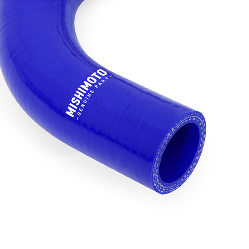Mishimoto 03-04 Ford F-250/F-350 6.0L Powerstroke Lower Overflow Blue Silicone Hose Kit - #MMHOSE-F2D-03EBL