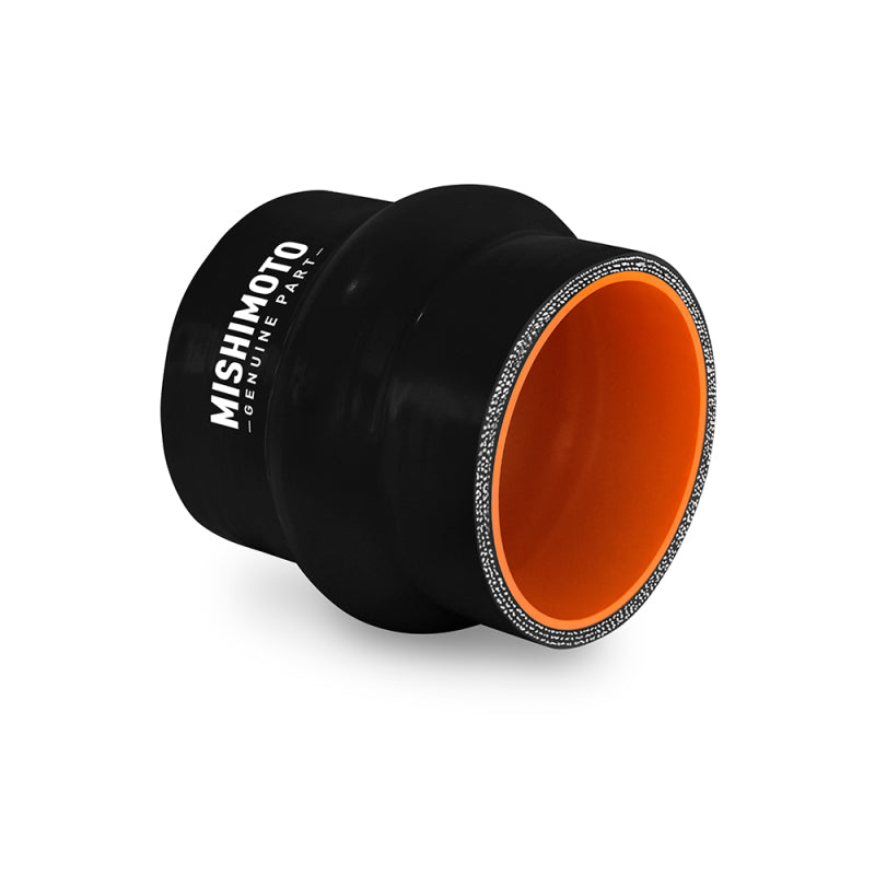 Mishimoto 3in. Hump Hose Silicone Coupler - Black - #MMCP-3HPBK