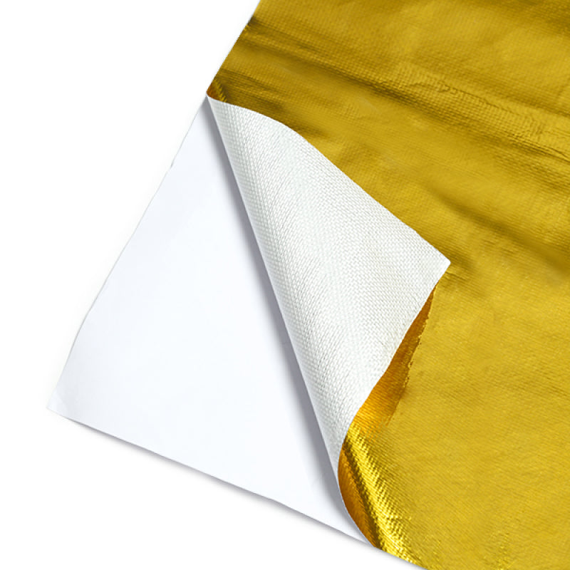 Mishimoto Gold Reflective Barrier with Adhesive Backing 24 inches x 24 inches - #MMHP-GRB-2424