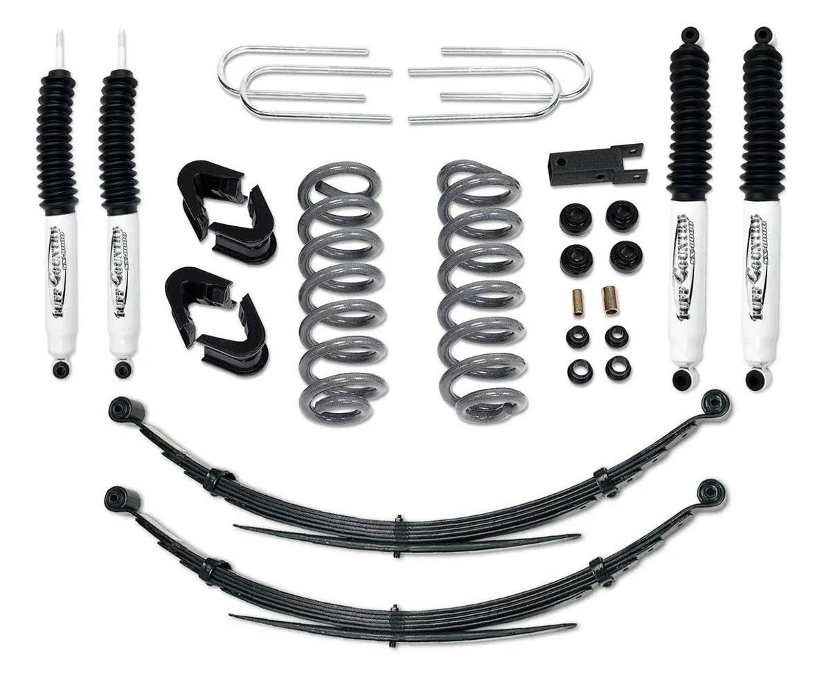 Tuff Country 24716KN 4in Lift Kit with Rear Leaf Springs SX8000 for 1978-1979 Ford Bronco 4WD