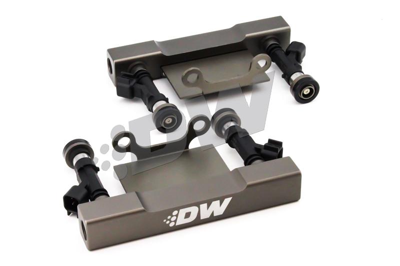 DeatschWerks 02+ Subaru WRX / 07+ STI/LGT Top Feed Fuel Rail Upgrade Kit w/ 1200cc Injectors