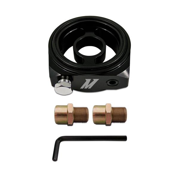 Mishimoto Oil Sandwich Plate Adapter with 3 x 1/8in NPT Ports - #MMOP-TPS