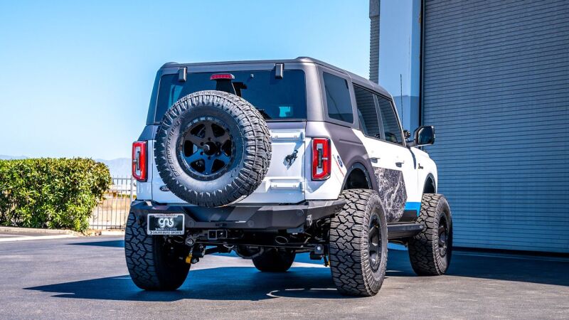 Borla 11975CB Axle-Back Exhaust System ATAK with Black Coated Tips for 2021-2026 Ford Bronco (2.3L)
