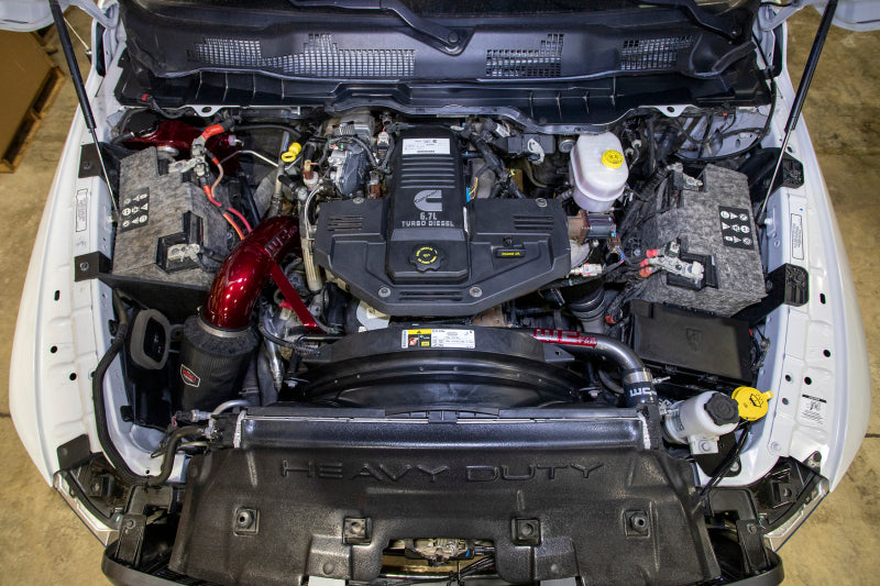 Wehrli Custom Fabrication WCF100517-RED Upper Coolant Pipe WCFab Red for 2010-2018 Dodge Ram / Ram 2500 / 3500 6.7L Cummins