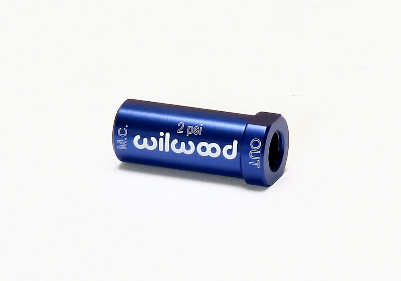 Wilwood Residual Pressure Valve - New Style - 2# / Blue - #260-13706