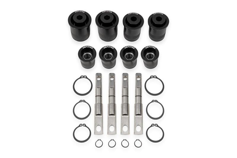 BMR 2014-2019 Chevrolet Corvette C7 Front Upper & Lower Control Arm Bearing Kit - Black Anodized