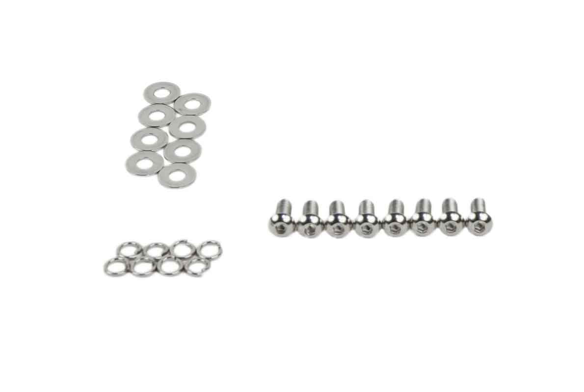 Kentrol 30442 Tailgate Hinge Pair for 1987-1995 Jeep Wrangler YJ - Polished Silver