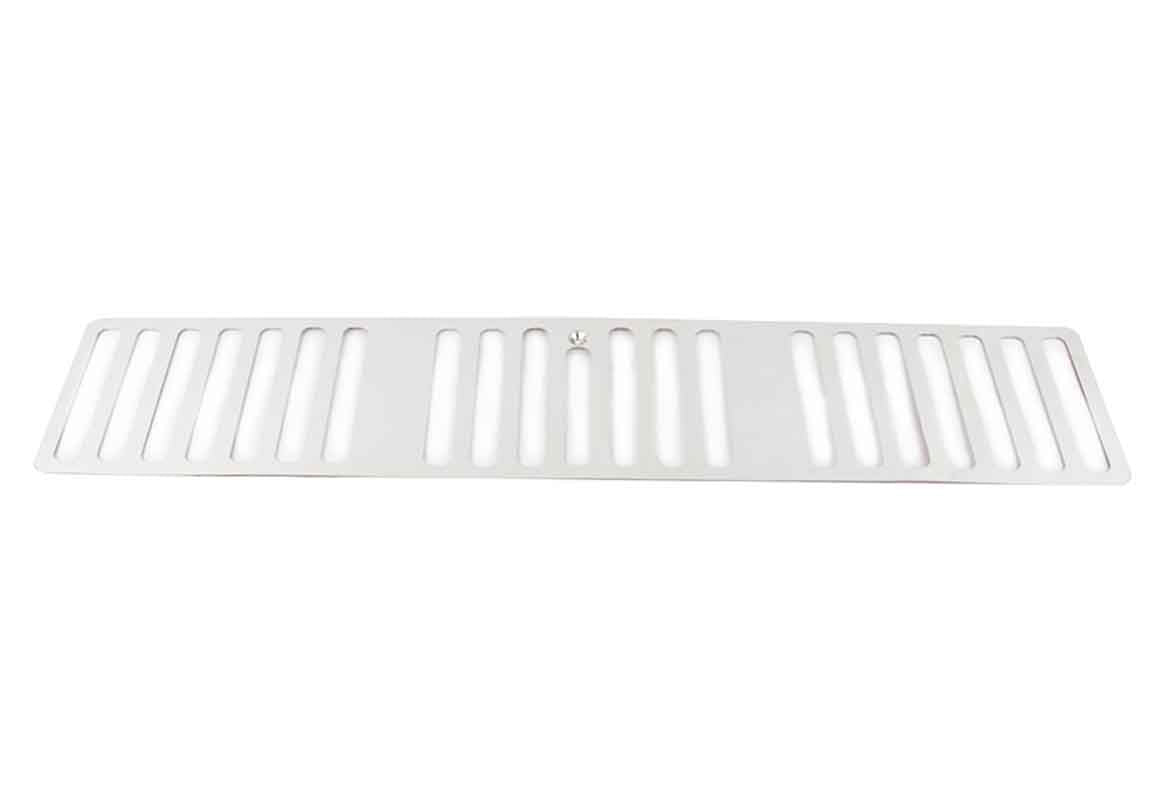 Kentrol 30495 Hood Vent for 1997-2006 Jeep Wrangler TJ LJ - Polished Silver