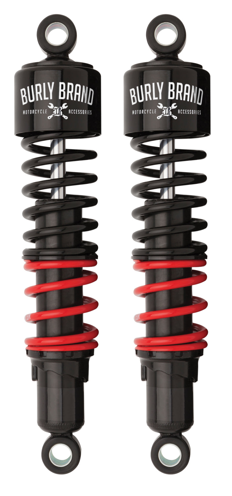 Burly Brand B28-1253 Stiletto Shocks 13.5 in Black for 1991-2017 Harley-Davidson Dyna