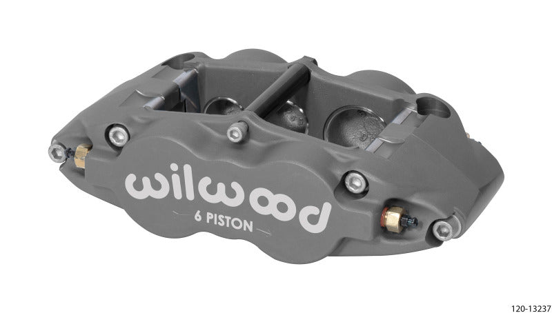 Wilwood Caliper-Forged Superlite 6R-R/H 1.62/1.12/1.12in Pistons 0.81in Disc - #120-13237