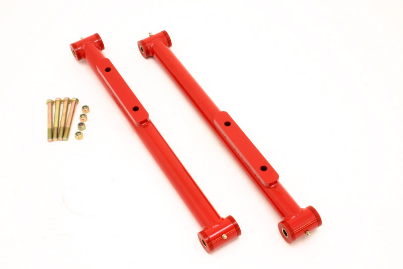 BMR 1991-1996 B-Body Non-Adj. STD. Length Lower Control Arms (Polyurethane) - Red