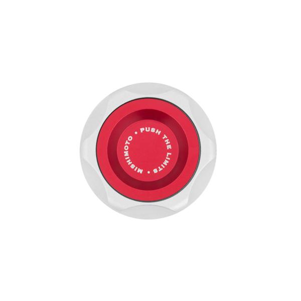 Mishimoto Mitsubishi Oil Filler Cap - Red - #MMOFC-MITS-RD