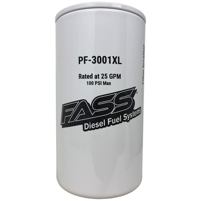 FASS Titanium Series Extended Length Fuel Filter Combo (PF3001XL + XWS3002XL)
