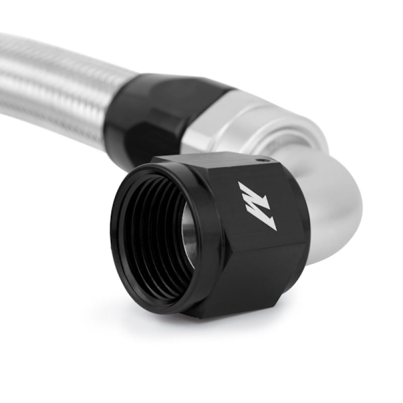 Mishimoto 4 Ft Stainless Steel Braided Hose with -10AN Fittings - #MMSBH-10-4