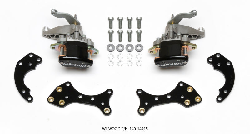 Wilwood P/S Retrofit Kit w/MC4 P-Brake Forged Dynalite Pro Street 12.19in Rear Kits - #140-14415