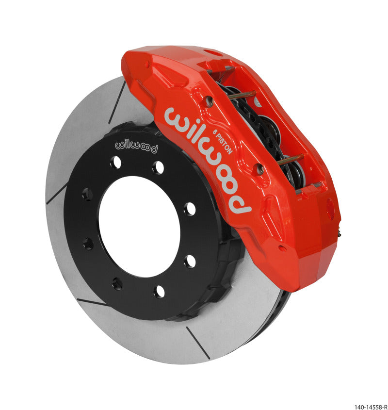 Wilwood TX6R Front Kit 15.00in Red 13-17 Ford F-250/F-350 - 4WD - #140-14558-R
