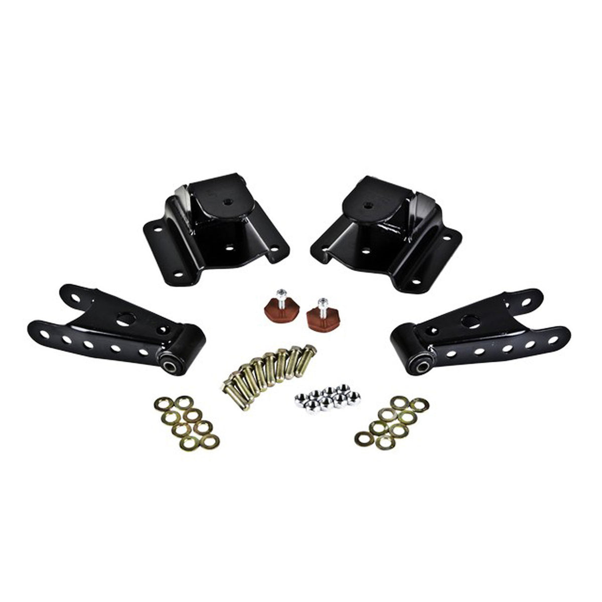 Belltech Shackle And Hanger Kit 1994-1999 for Ram 1500 StdCab 4in
