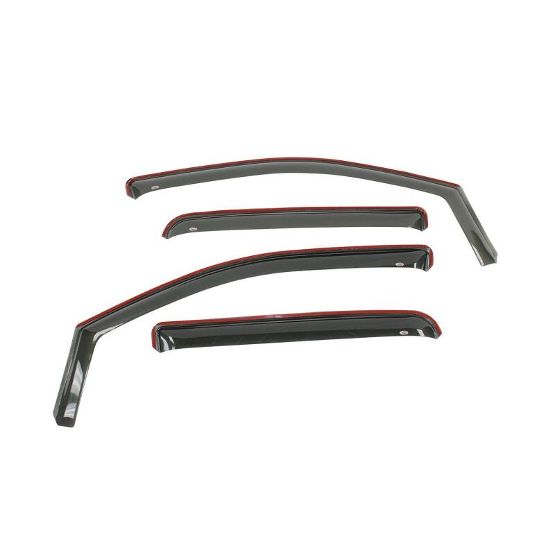 Westin 72-88413 In-Channel Wind Deflector 4-Piece for 2007-2021 Toyota Tundra Double Cab Smoke