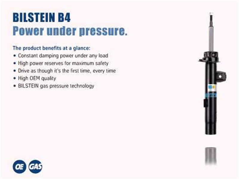 Bilstein 17-23 BMW 530i B4 OE Replacement Shock Absorber - Rear