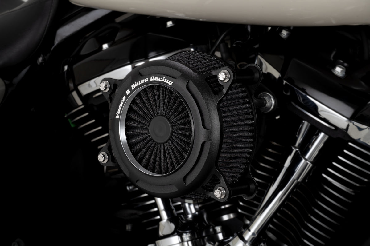 Vance & Hines 41112 VO2 Onyx Intake Black for 1991-2022 Harley-Davidson Sportster