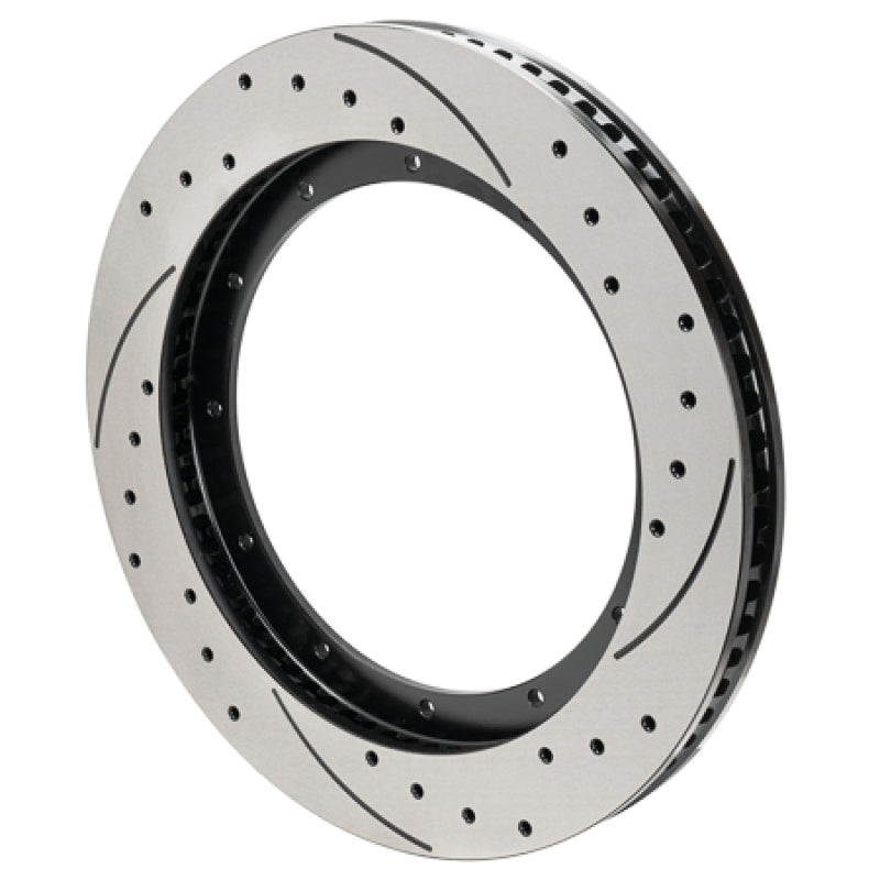 Wilwood 16x1.38 12x10.75 72 Stagg Vane SRP Drilled Performance Rotor - L/H - #160-16996-BK