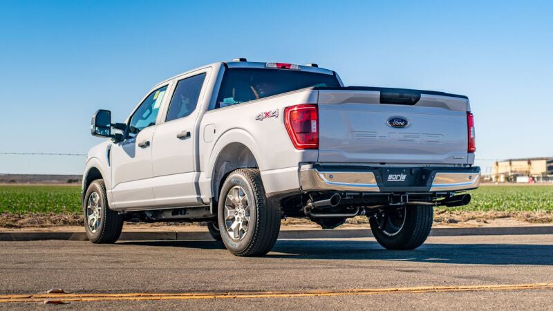 Borla 140864BC F-150 2021 2.7L/3.5L 4dr CC SB EC STB Lari/King R/Plinum/LTD 3/2.25 SRE CB AK BLK CHR Tips - #140864BC
