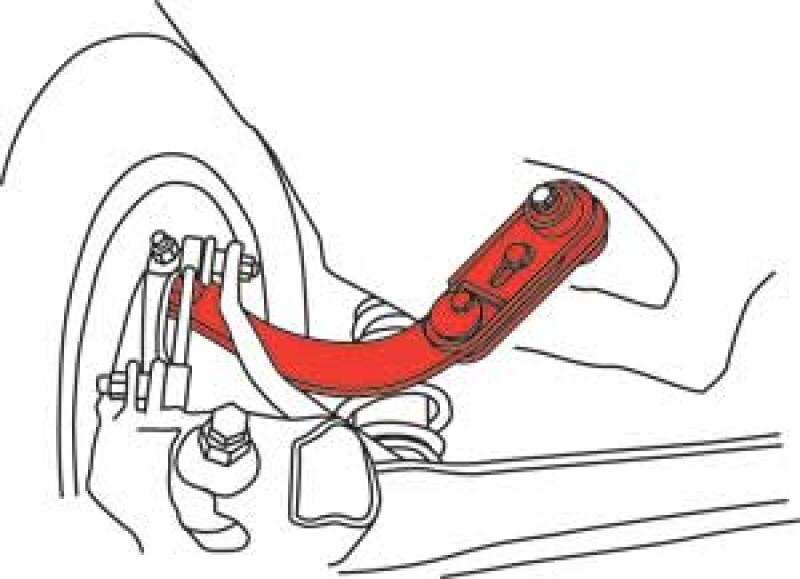 SPC Performance 07-17 Dodge Caliber/Jeep Patriot Rear Adjustable Camber Arm