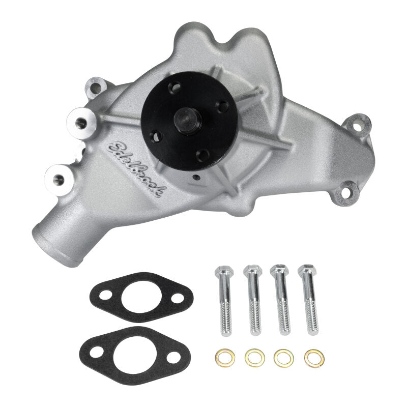 Edelbrock 88530 Water Pump for 1988 and later C/K pickups in Satin Finish