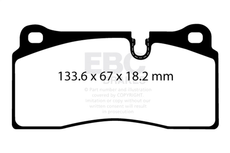 EBC 2018+ BMW M2 Competition 3.0TT Bluestuff Rear Brake Pads DP52425NDX